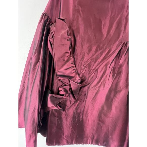 Y2K Jessica McClintock Womens 4 Purple Strapless Above Knee Party Homecoming - Picture 2 of 11